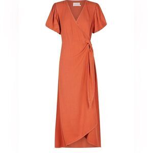 Sancia Emilia Dress Papaya NWT
